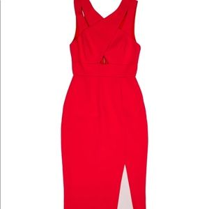 Red Show stopping Nicholas cocktail dress